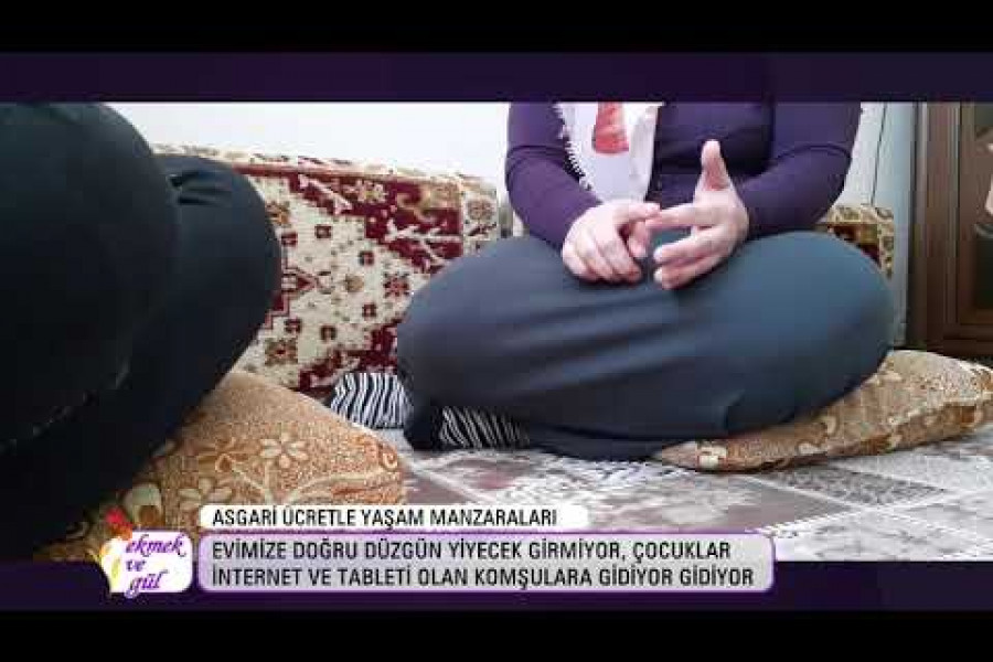 Asgari ücretle geçinen aile: Evimize doğru düzgün yiyecek girmiyor