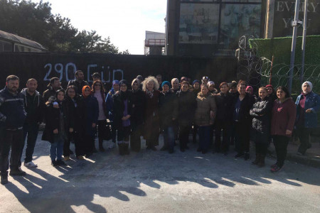 Gülsuyu Gülensu Dayanışma Evi’nden Flormar işçilerine dayanışma ziyareti