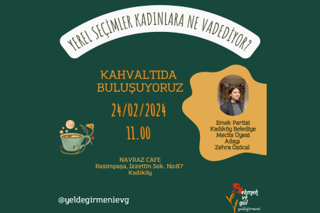 Yeldeğirmeni Ekmek ve Gül grubu yerel seçimleri konuşuyor