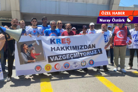 Ege Üniversitesi çalışanları: Kreş hakkımızdan vazgeçmiyoruz