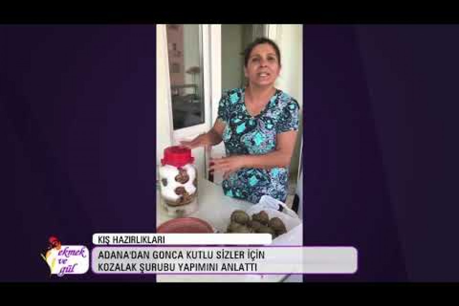 GÜNÜN KIŞ HAZIRLIĞI: Kozalak Şurubu