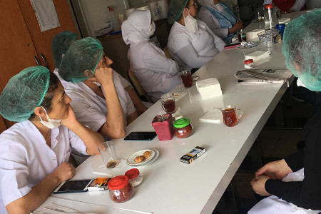 Gersan’da kadın işçilerle İstanbul Sözleşmesi sohbeti