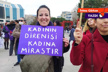 Haklarımızı mücadeleyle kazandık, karanlığa karşı mücadeleyle koruyup, büyüteceğiz