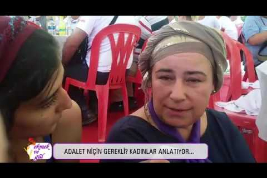 Kadınlar Adalet taleplerini anlatmaya devam ediyor...