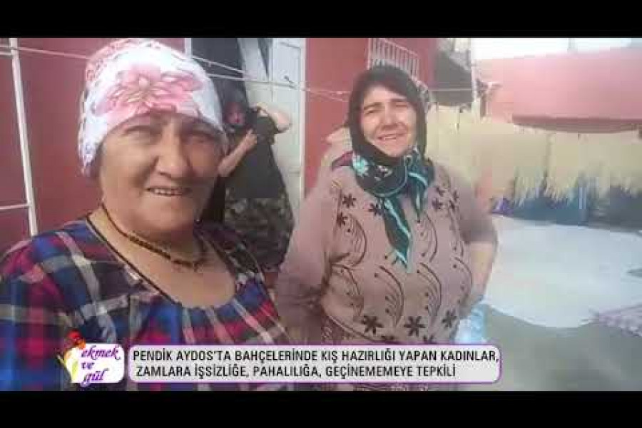 Kriz yok diyen gelsin külahıma anlatsın