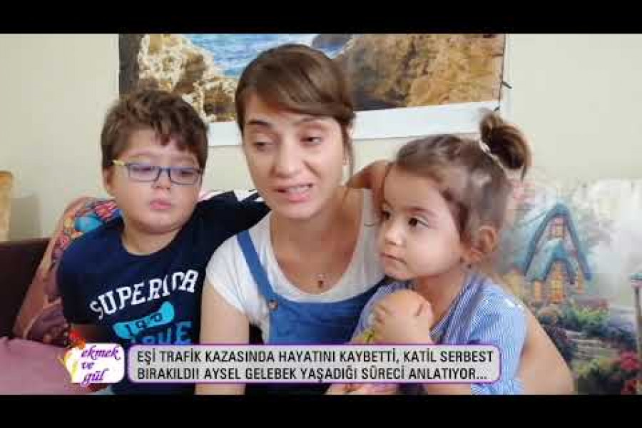 Aysel çocuklarıyla birlikte adalet istiyor!