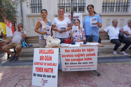 'Bir imza da benden'
