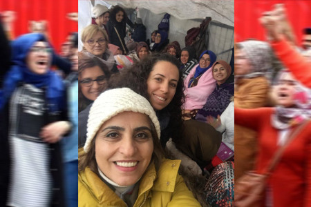 Dayanışmanın sıcaklığı ile Flormar işçileri direniyor