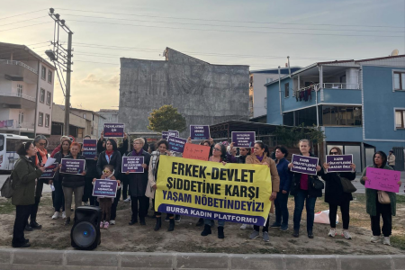 Bursa Kadın Platformu: Mücadeleden ve birbirimizden asla vazgeçmeyeceğiz