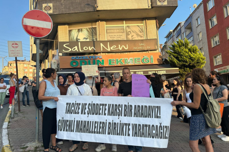 Nurtepe ve Güzeltepeli kadınlar tacize karşı buluştu