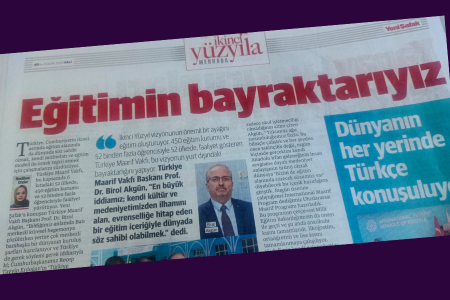 Evet, bu sistemin bayraktarısınız...
