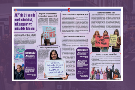AKP’nin 21 yılında emek sömürüsü, hak gaspları ve mücadele tablosu