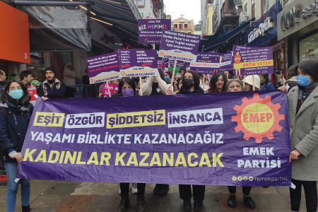 EMEP: ‘Kadınlar güvencesiz bir hayatı kabul etmeyecek’