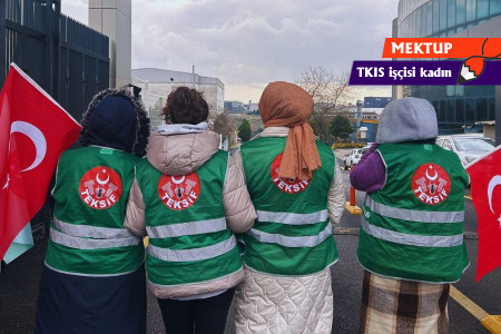 Bir gözüm makinede, bir gözüm çocuğumda