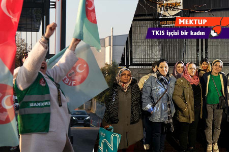 TKIS işçisinden Antep'e: 'İnsanca yaşamak için direniyoruz'