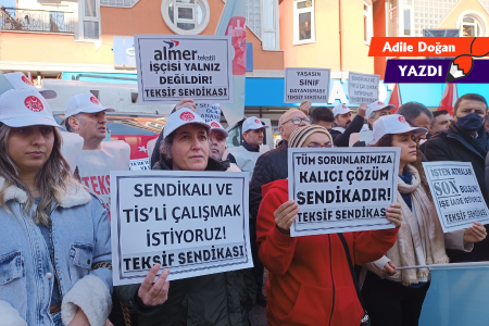 Serbest bölgede kadın işçilere pranga