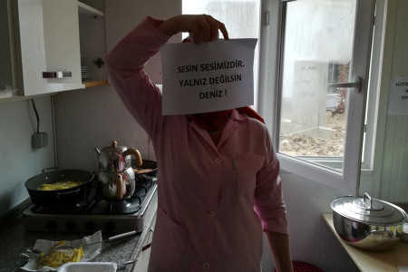 GÜNÜN DAYANIŞMASI: ‘Dayanışma bizi yaşatacak Deniz, asla yalnız değilsin’