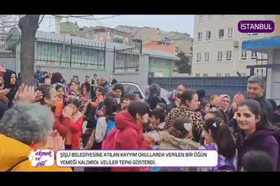Şişli Belediyesi kayyımı okullarda bir öğün yemeği kaldırdı, veliler tepkili