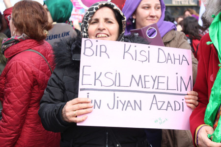 8 Mart 2018: Her halde direnişteyiz