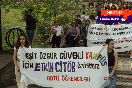 Megafonlar artık kadınların elinde