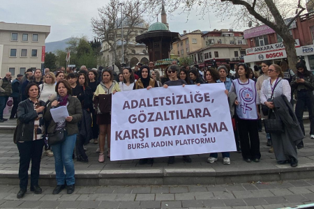 Bursa Kadın Platformu: 'Baskı rejimini kabul etmiyoruz!'