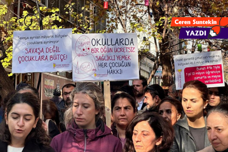 Sadece beslenme hakkı değil, çocukların esenliği için 1 öğün ücretsiz, sağlıklı yemek