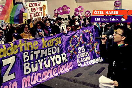 Savaşa, şiddete, yoksulluğa eşitsizliğe karşı kadınlar omuz omuza, sokakta!