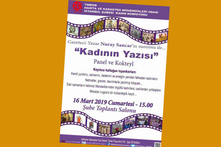 Harita Mühendisi kadınlar panel düzenliyor: ‘Kadının Yazgısı’